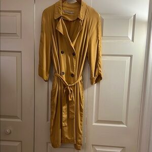 Max Jeans Mustard Trench Jacket